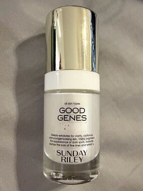 Sunday Riley Good Genes Serum - White and Silver Pump Bottle